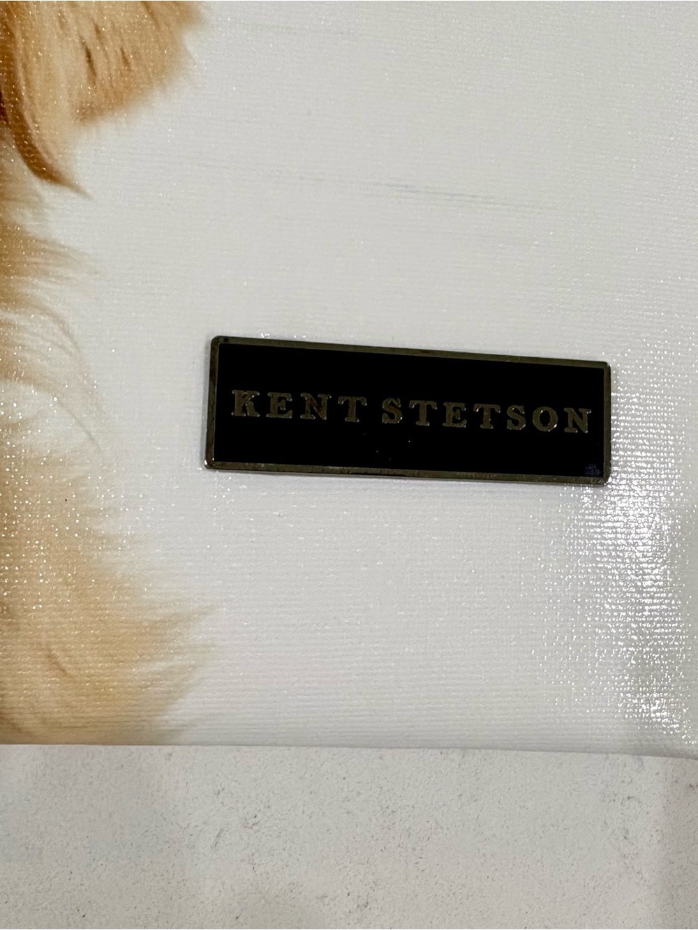 NWOT, Ken Stetson Golden Retriever Dog Clutch/Crossbody Bag - Picture 5 of 15